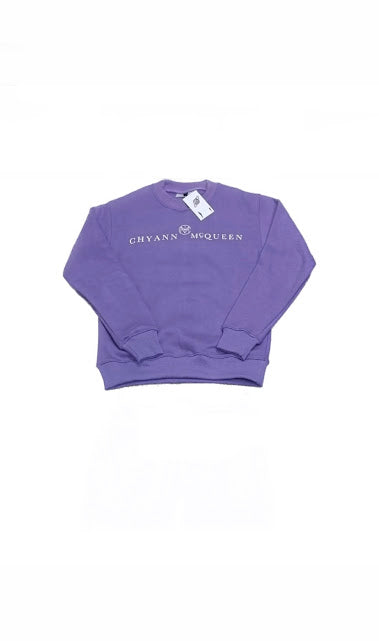 Purple Chyann McQueen Sweatshirt