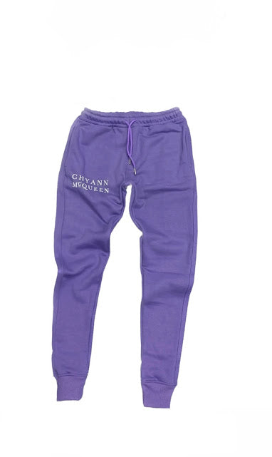 Purple Chyann McQueen Sweatpants